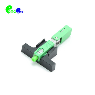 FTTH Products SC APC fast connector available for 2x3mm or 2x5mm FTTH Drop cable and 0.9-3.0mm cable in FTTH project