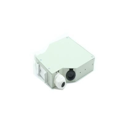 8 Ports SC LC Din Rail Splice Fiber Terminal Box with Grey Metal